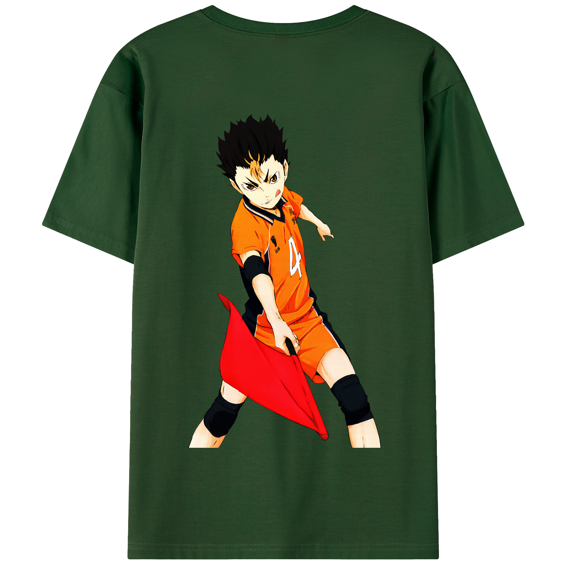 （画像用） ハイキュー!! Haikyu!! 綿100％半袖Tシャツ（背面プリント）